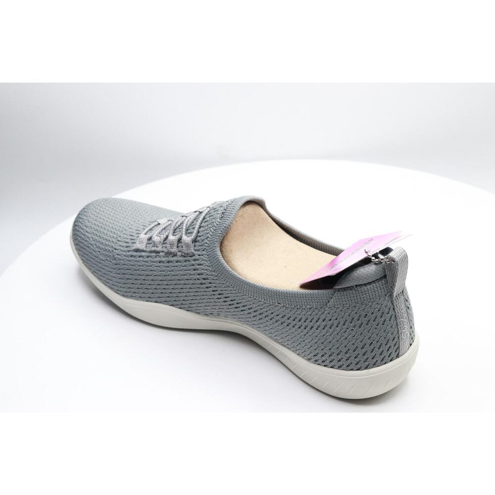 SKECHERS WOMEN'S, ACTIVE NEWBURY ST STARLIGHT STROLL SNEAKER GREY , 7.5 - Picture 2 of 6